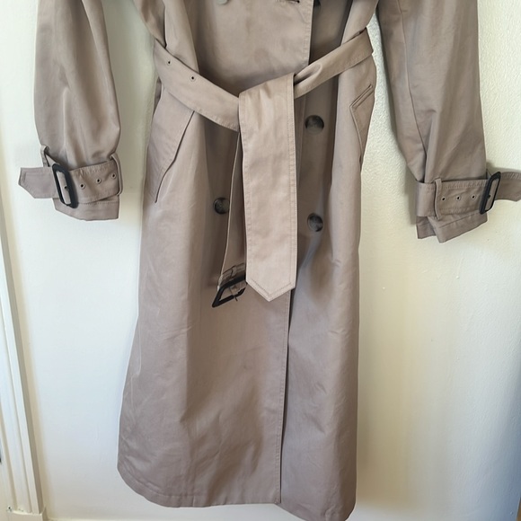 NWT Zara Belted Oversized Trench Coat Sz S - Picture 4 of 12